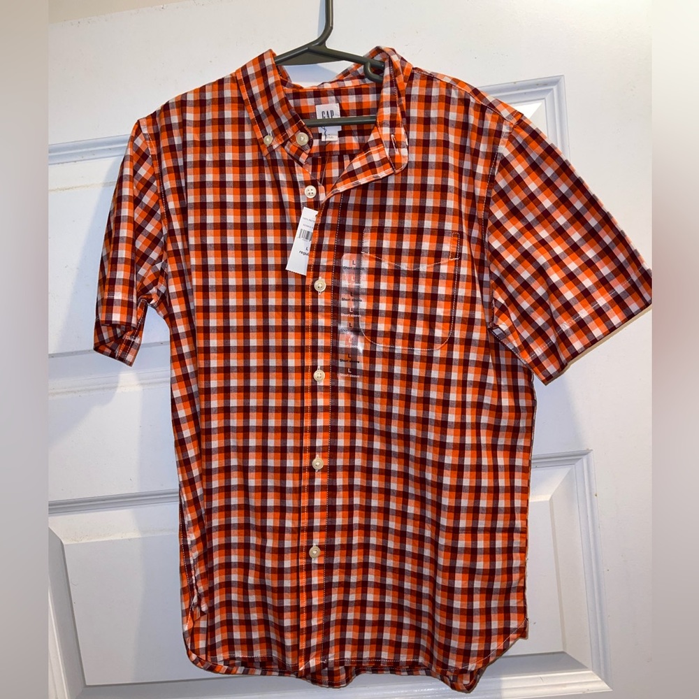 Boys. GAP kids button down shirt. Size L(10)